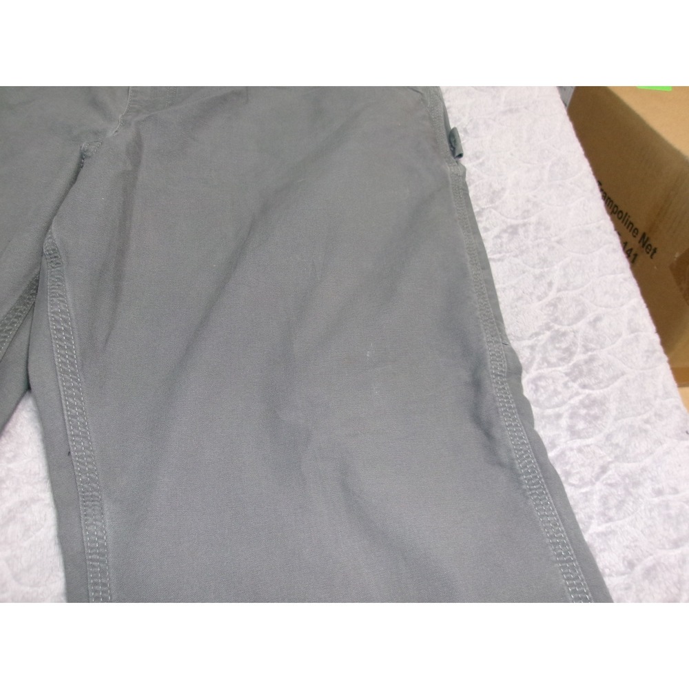 Carhartt Work Pants‎ Khaki Canvas Cargo Utility Men Size 39x29 - Picture 3 of 6
